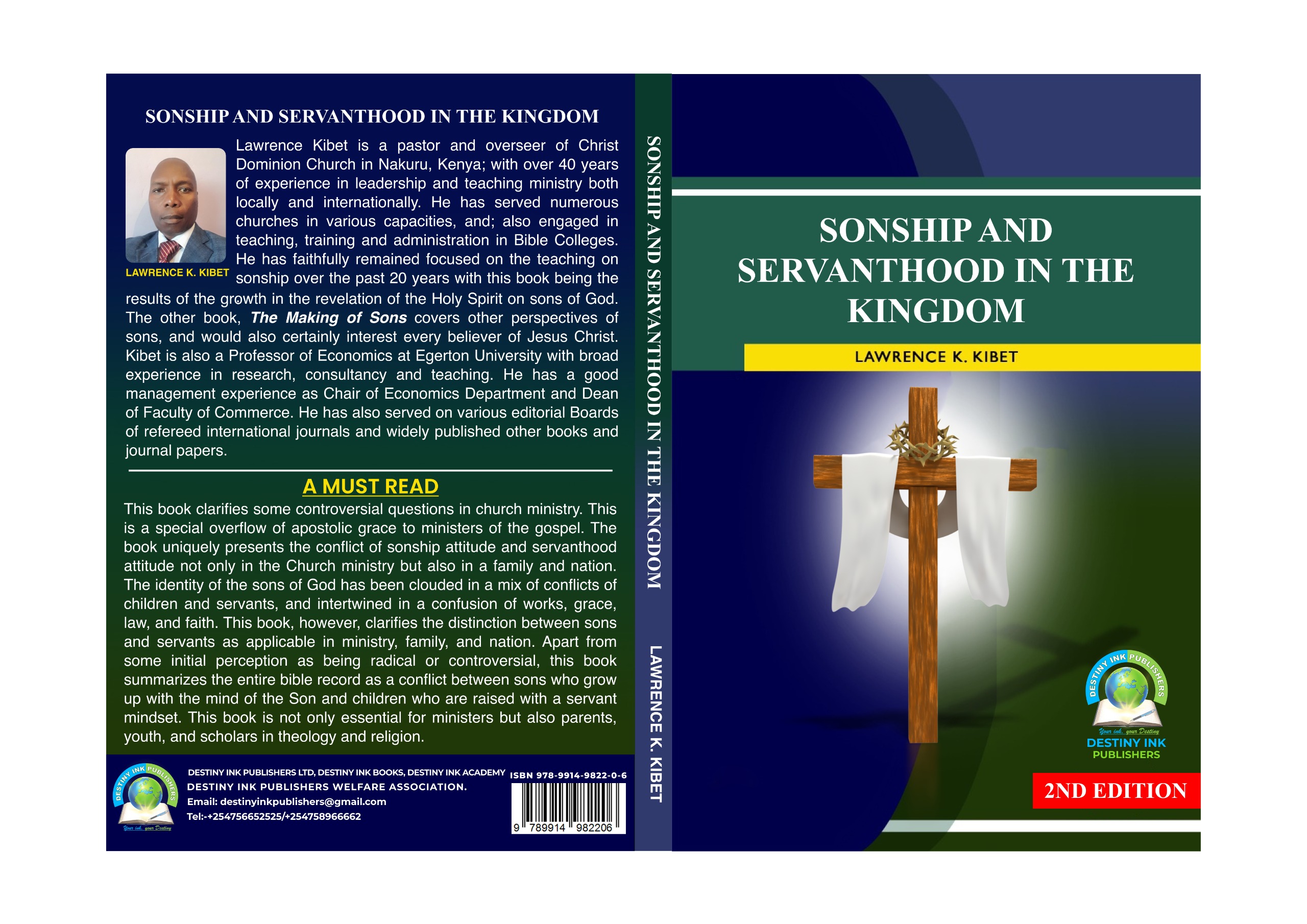 sonship and Servanthood in the Church book by l KIBET
